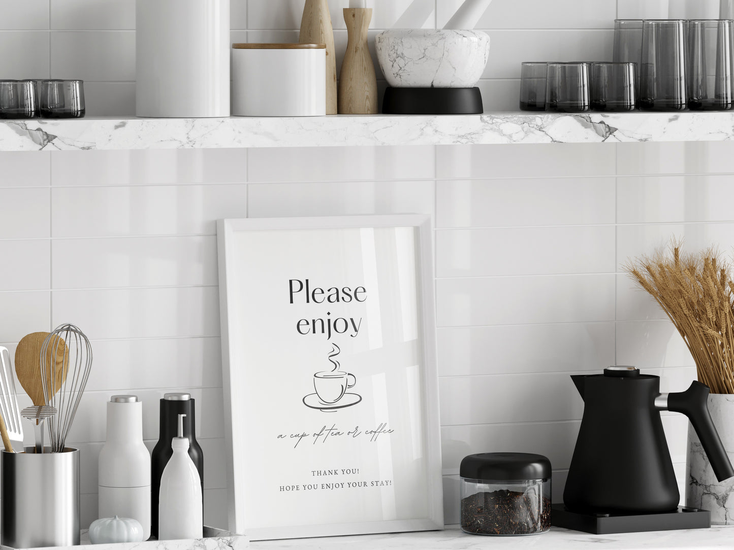 Modern Minimalist Getaway Welcome Sign Templates