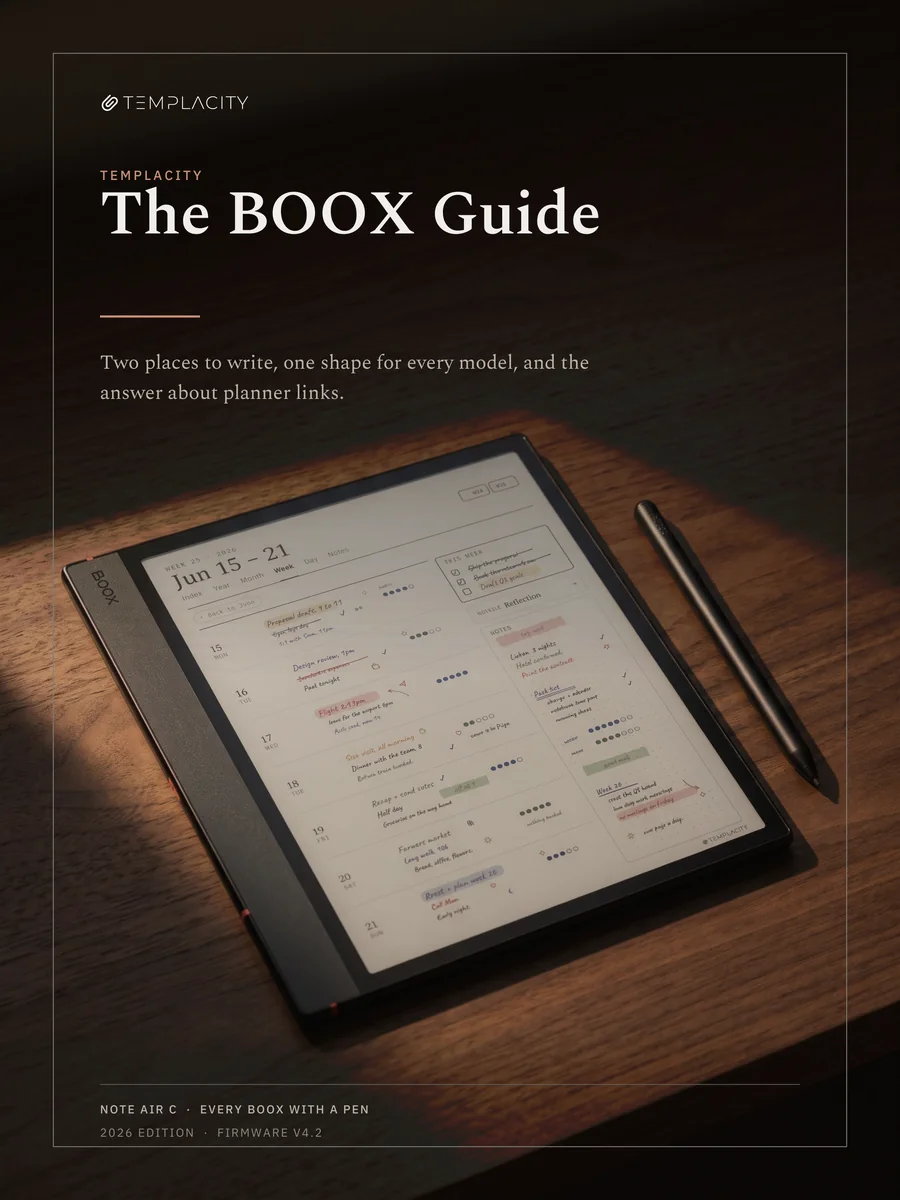 The BOOX Guide, Note Air C edition