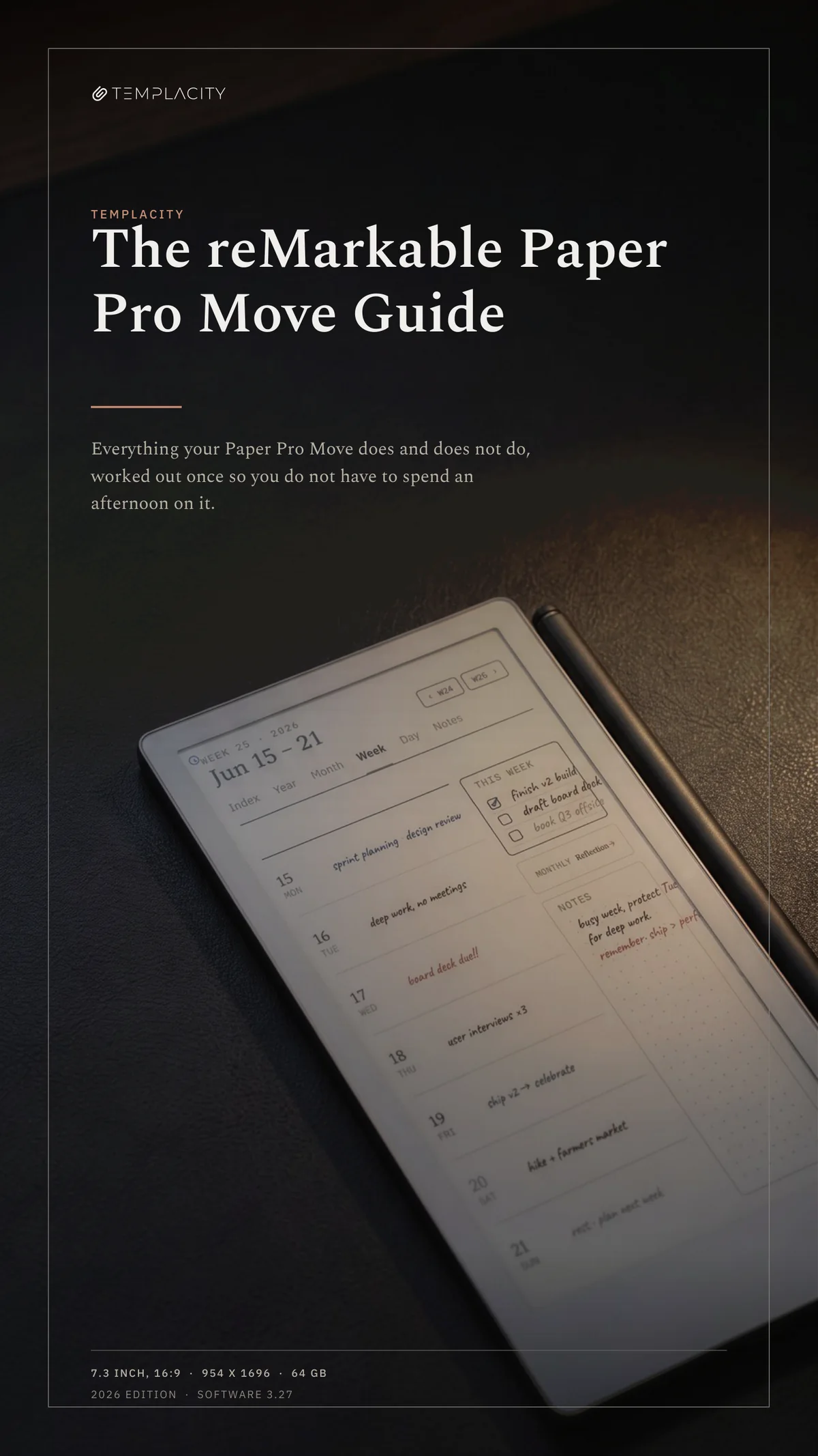 The reMarkable Paper Pro Move Guide