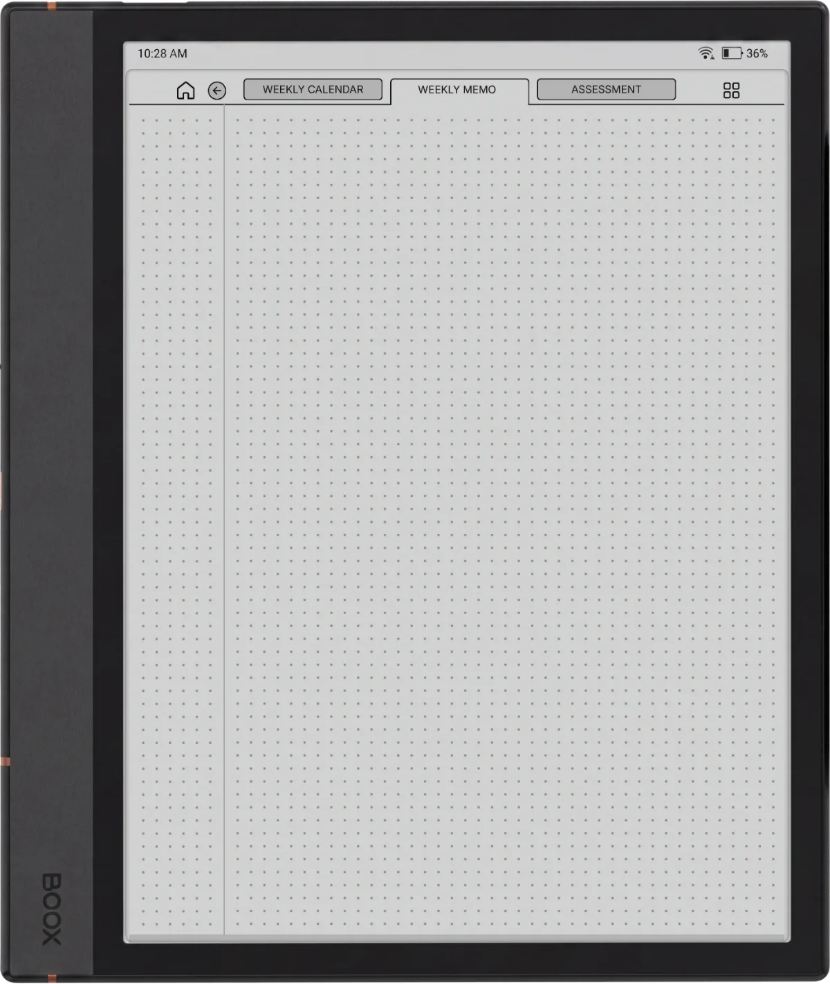 Weekly Planner Boox Go 10.3 page 4