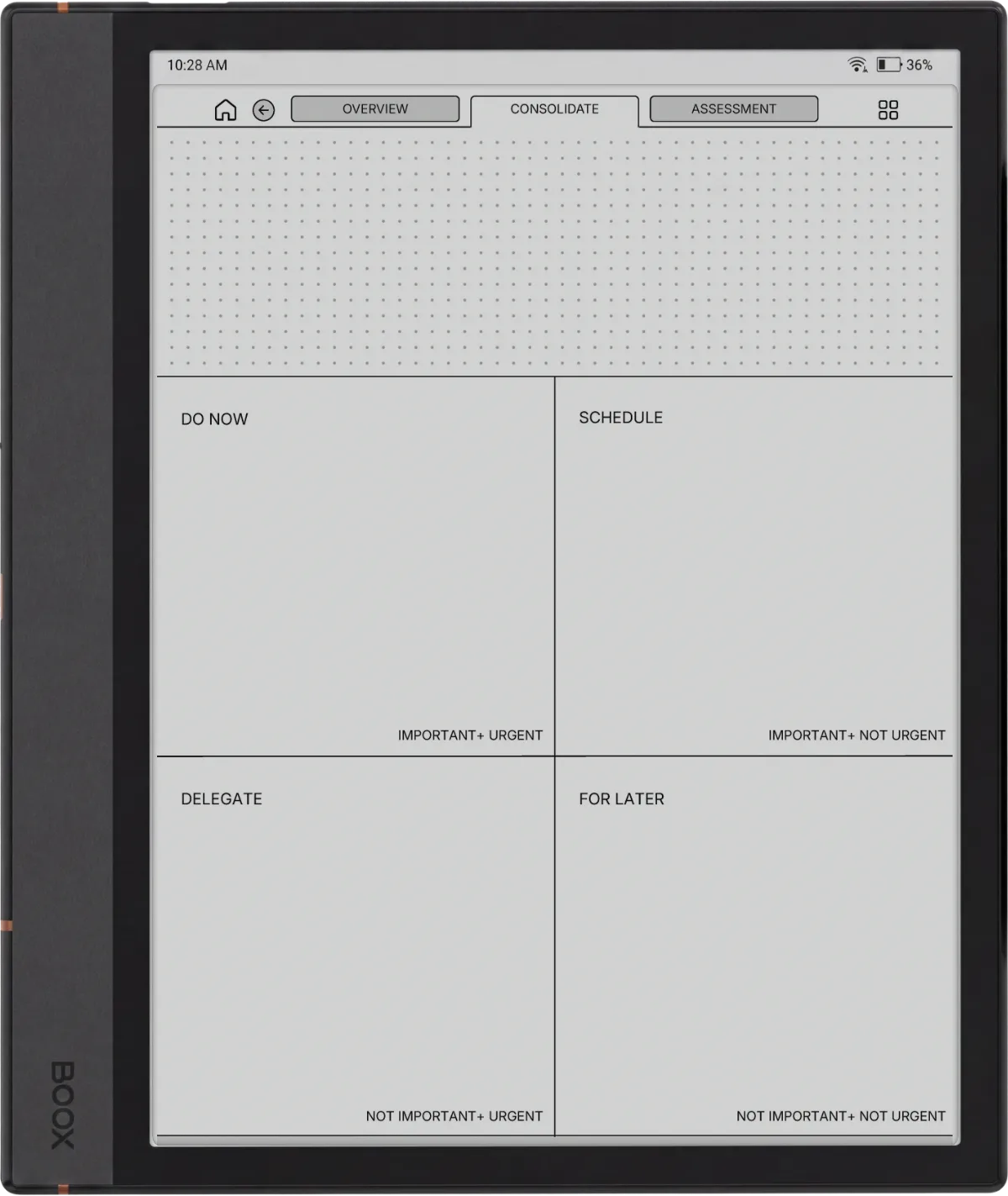Daily Planner Boox Note Air 3 page 6