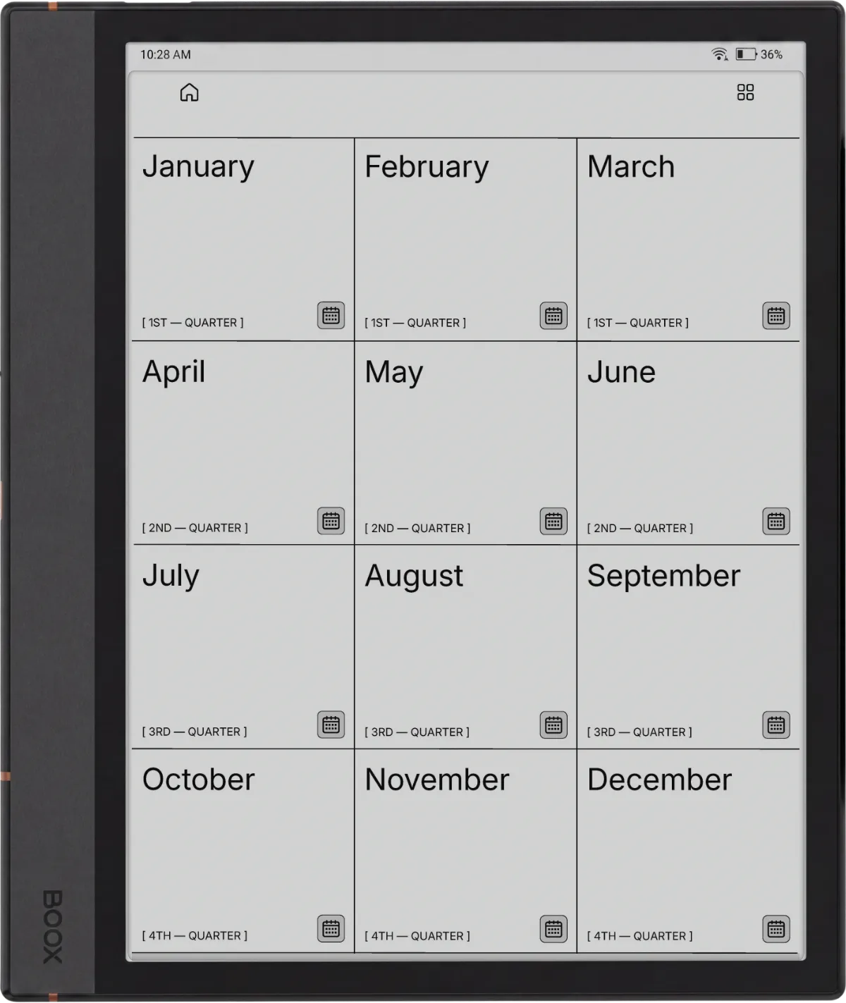 Daybook Boox Note Air 3 page 2