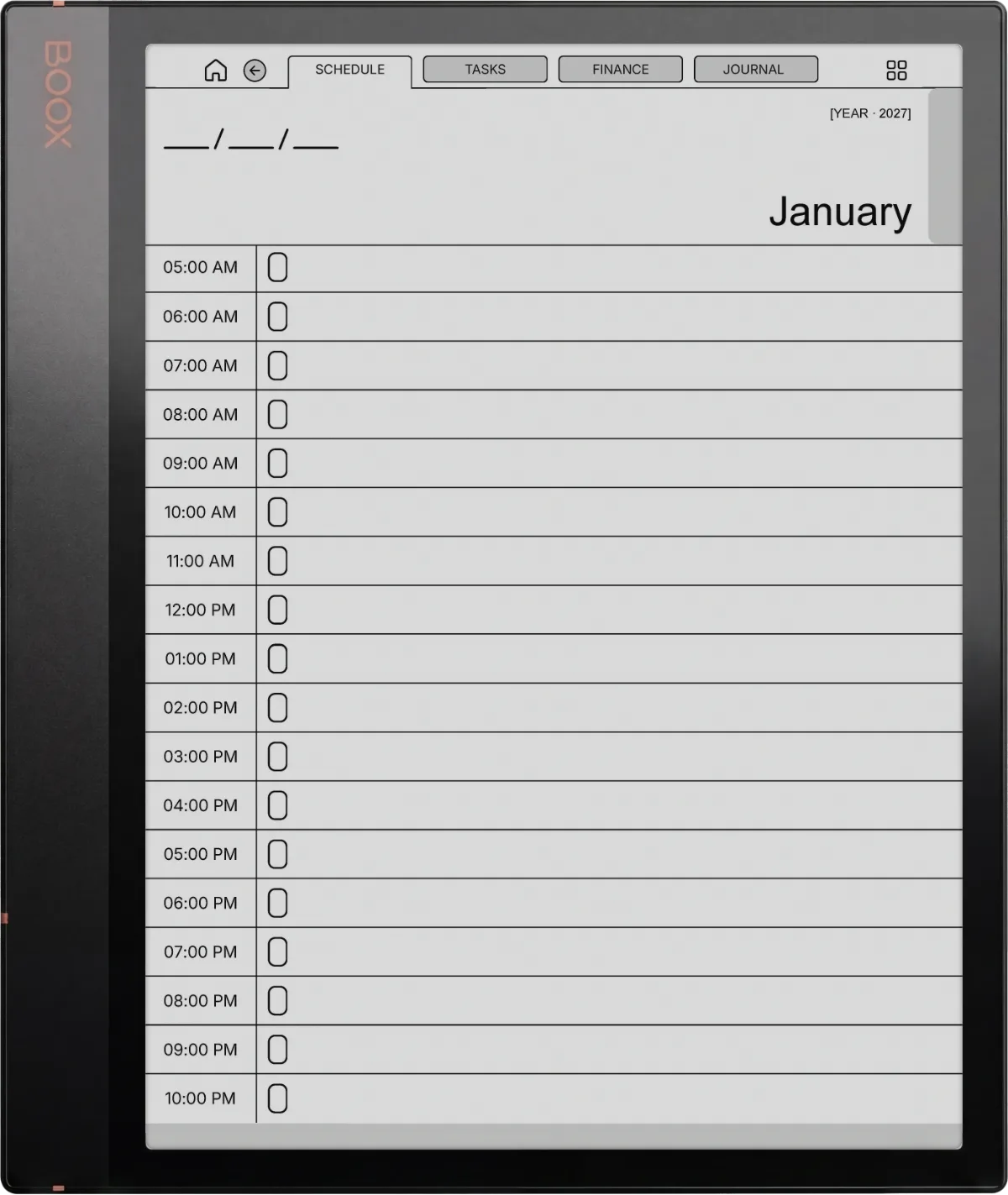 Daybook Boox Note Air 3 page 5