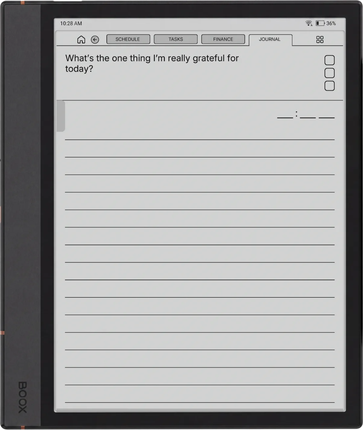 Daybook Boox Note Air 3 page 6