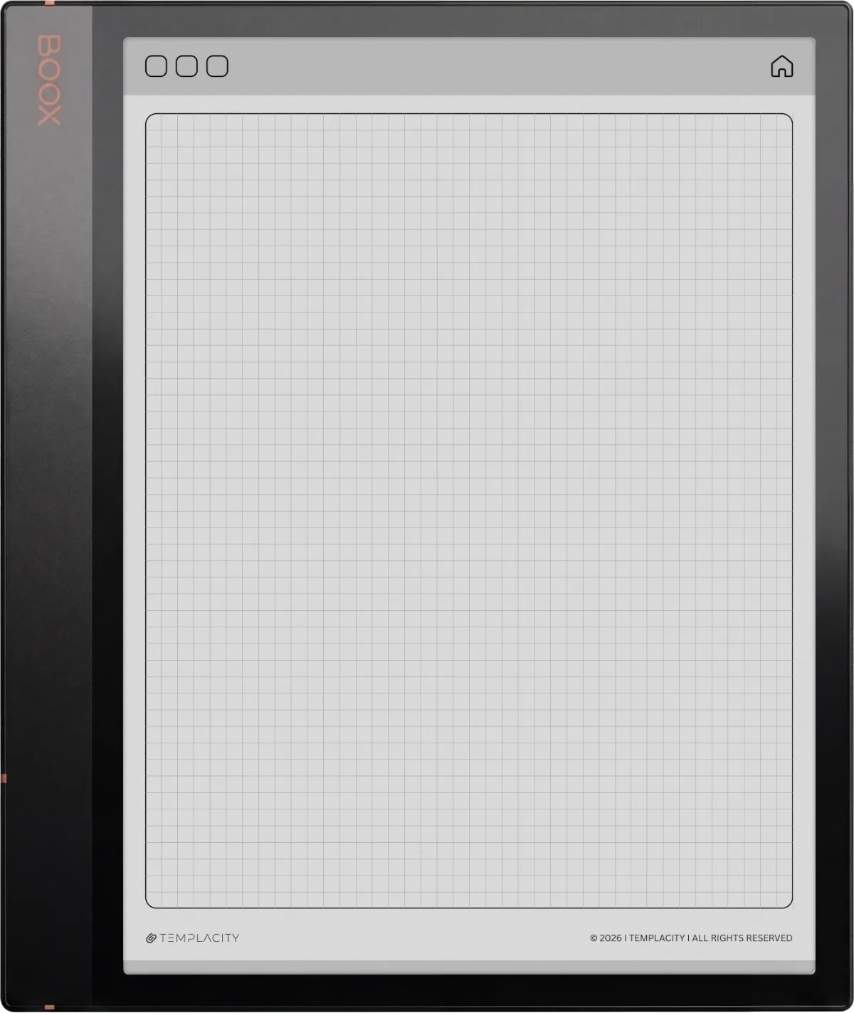 Grid Notes — Boox Note Air 3