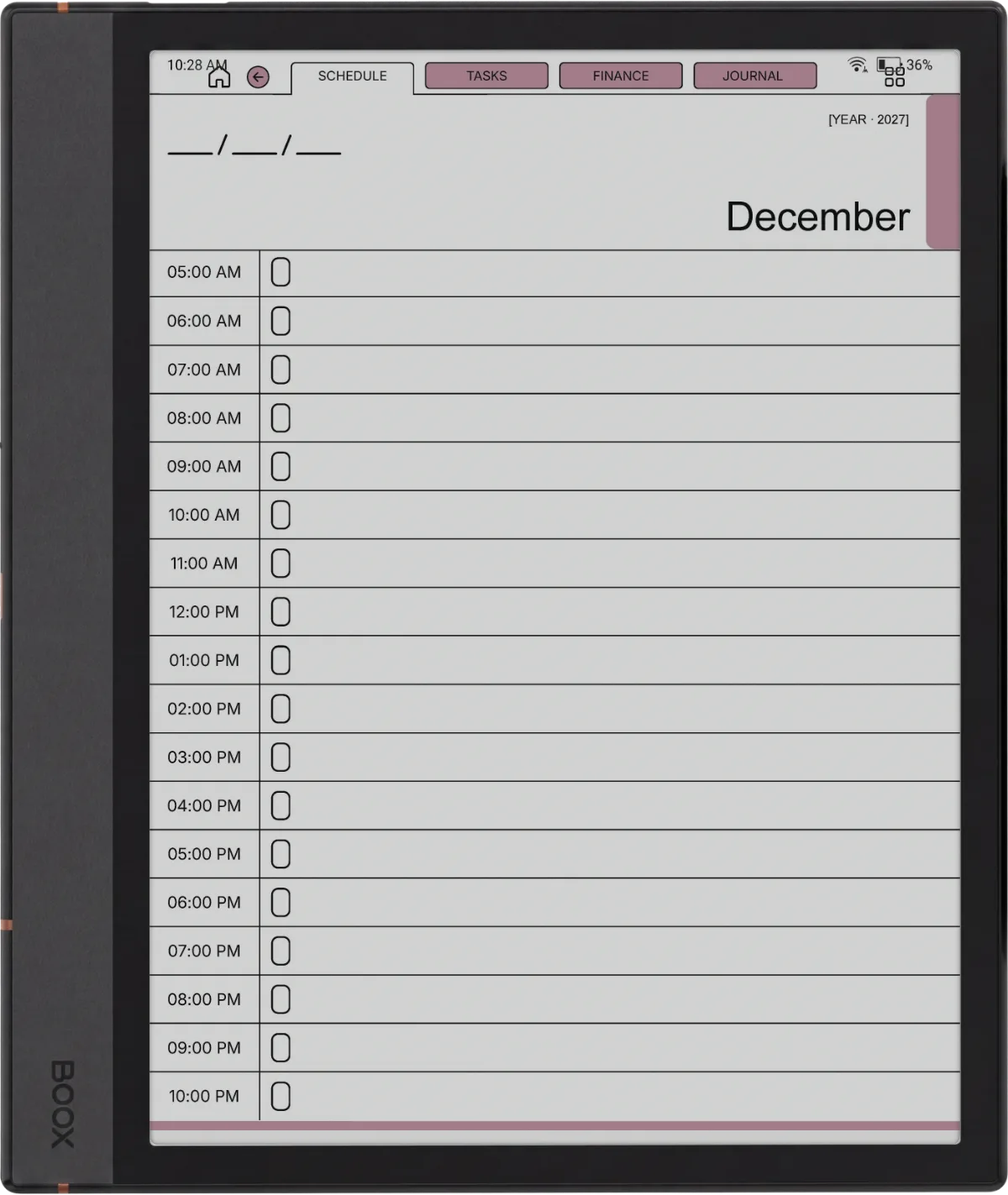 Daybook Boox Note Air4 C page 5