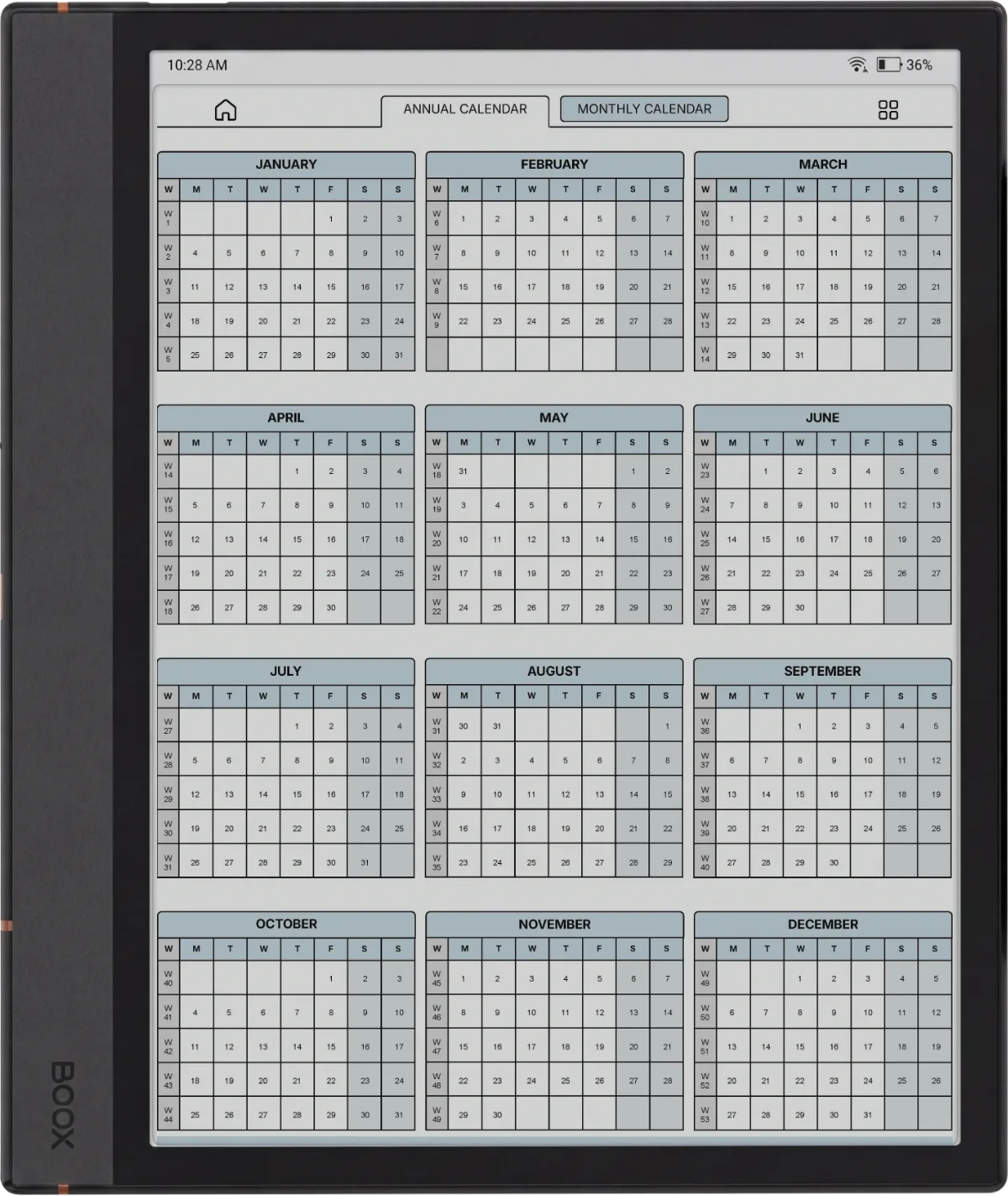Daybook Boox Note Max page 4