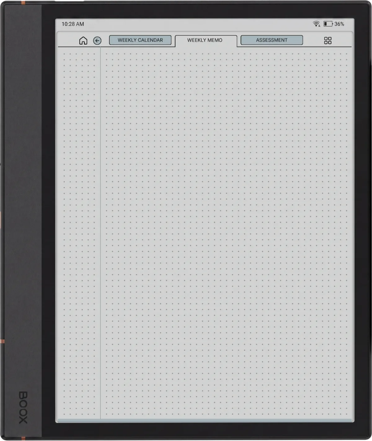 Weekly Planner Boox Note Max page 4
