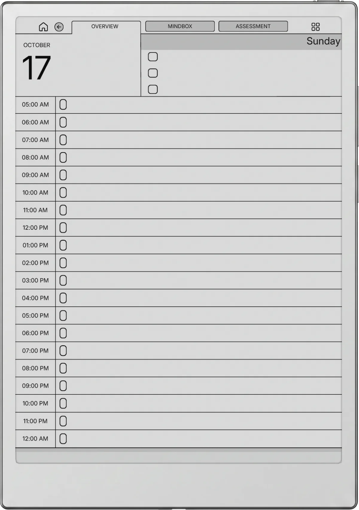 Daily Planner iFLYTEK AINOTE 2 page 4