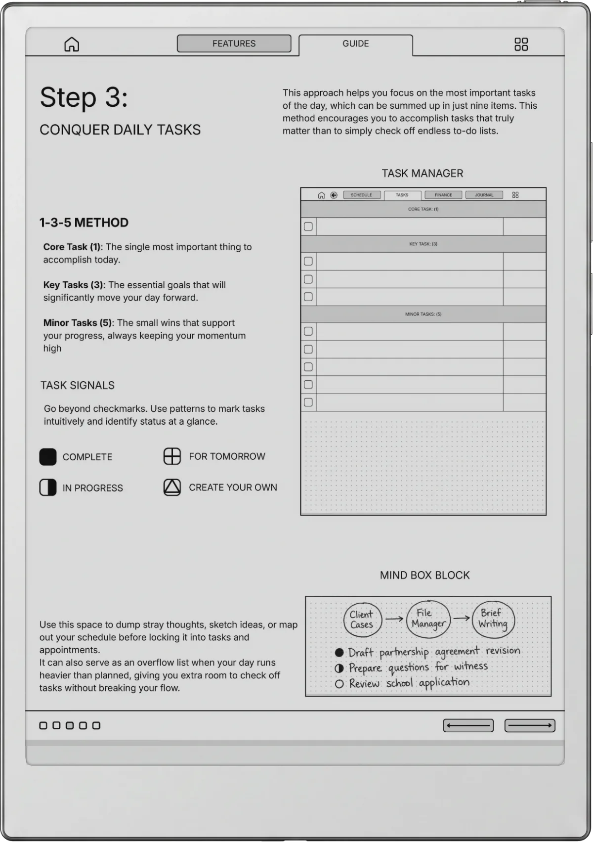 Daybook iFLYTEK AINOTE 2 page 1