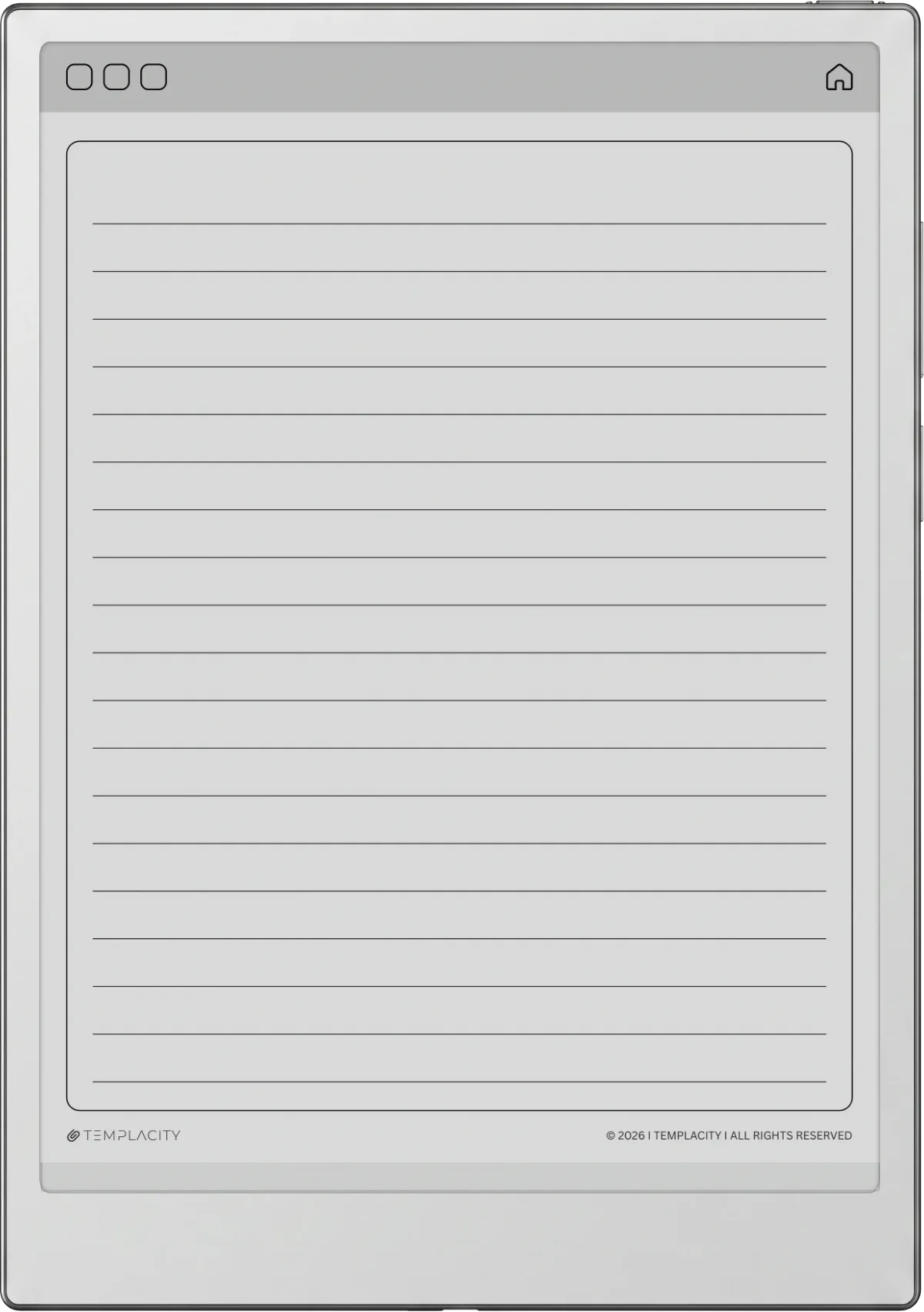 Lined Notes — iFLYTEK AINOTE 2
