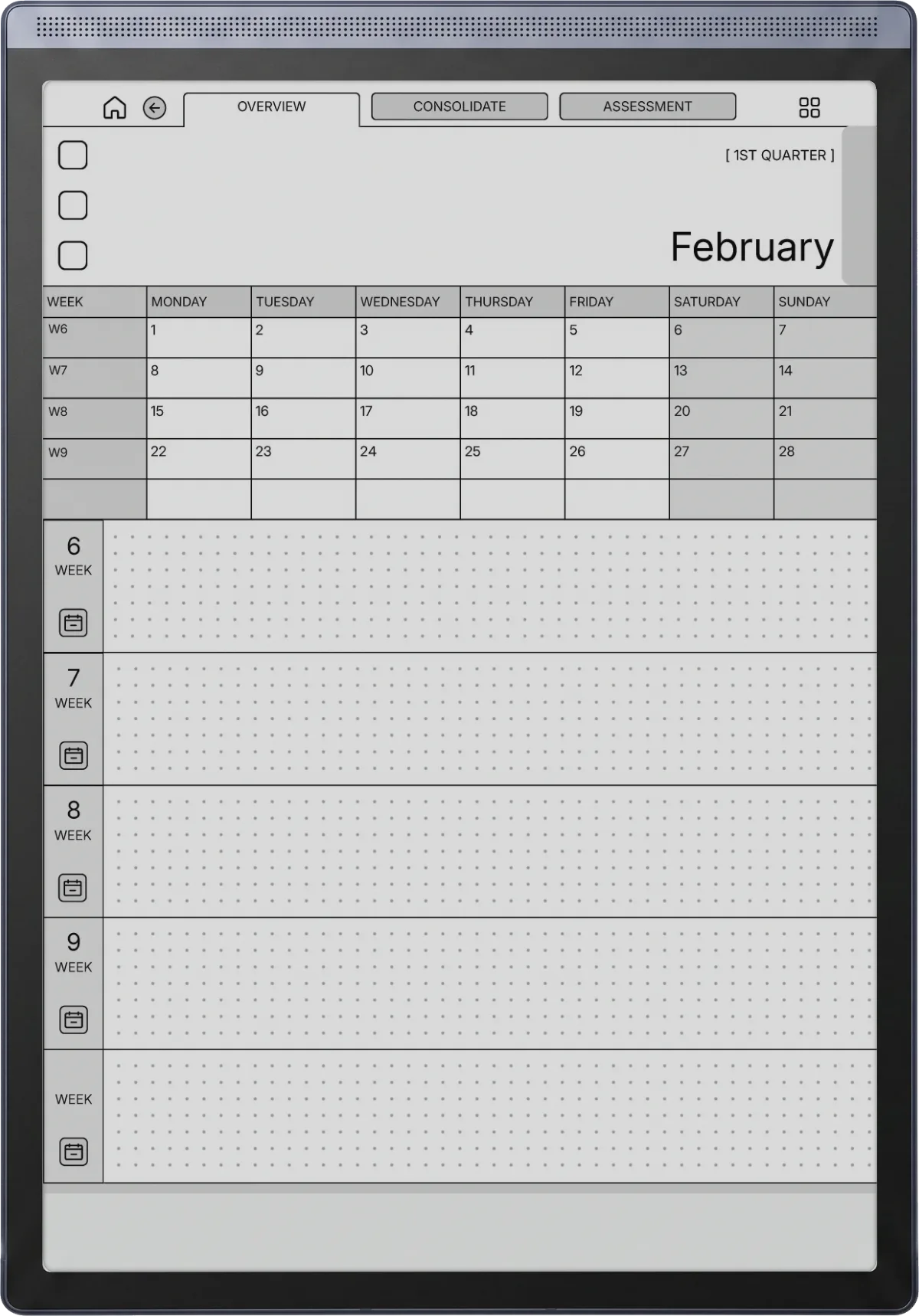 Daily Planner iFLYTEK AINOTE Air 2 page 3