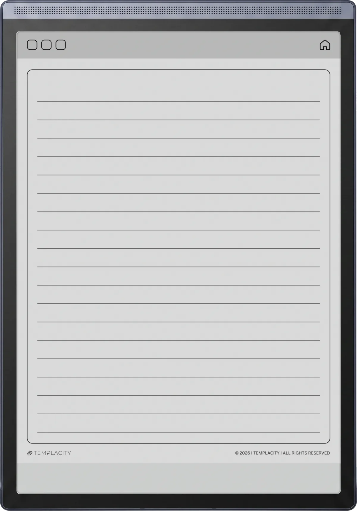 Lined Notes — iFLYTEK AINOTE Air 2