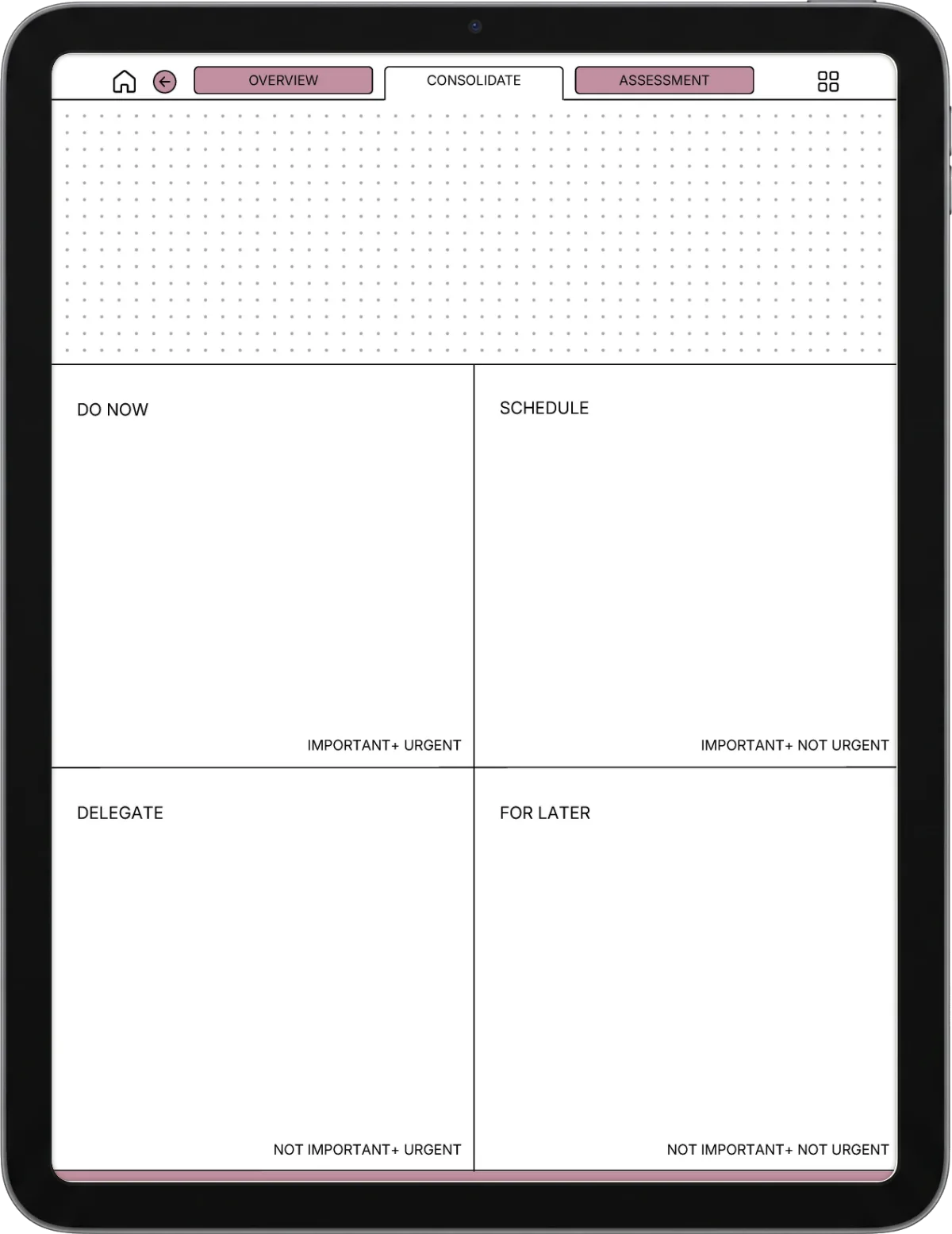 Daily Planner iPad page 6