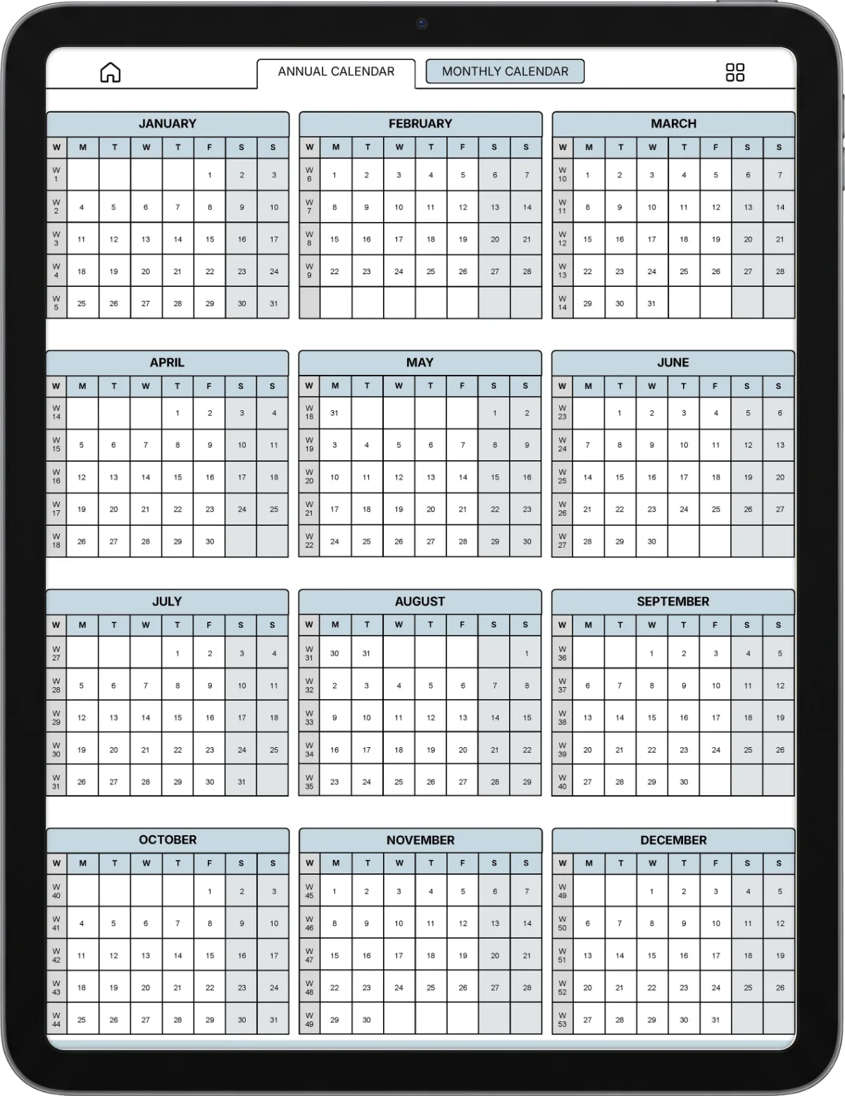 Daybook iPad page 4