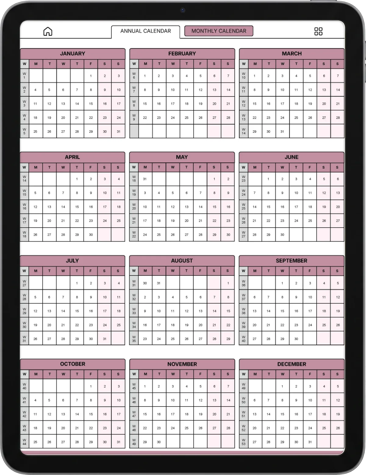 Daybook iPad page 4