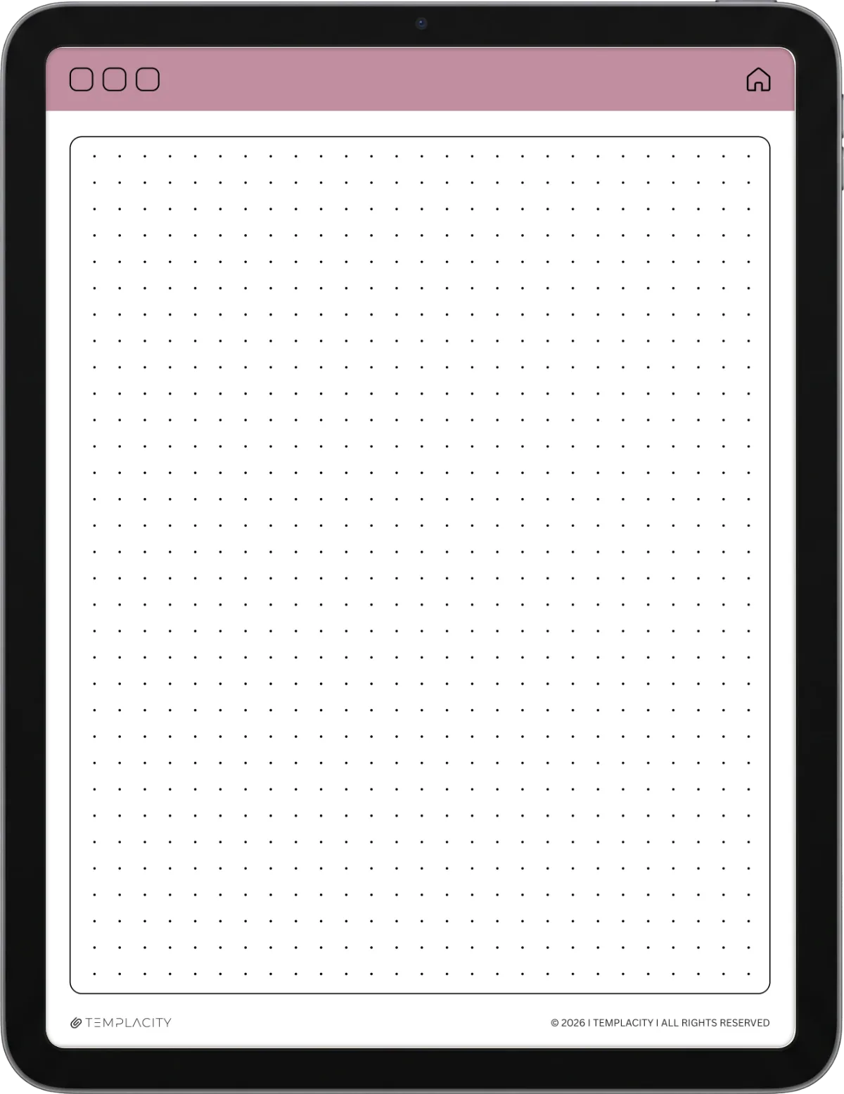Dotted Notes — iPad