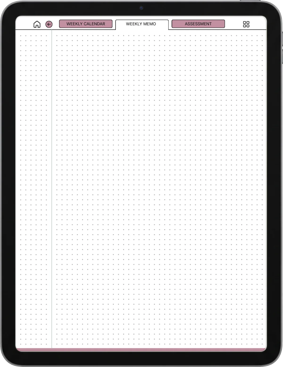 Weekly Planner iPad page 4
