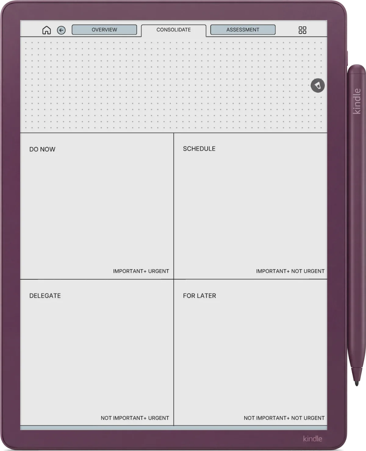 Daily Planner Kindle Scribe Colorsoft page 6