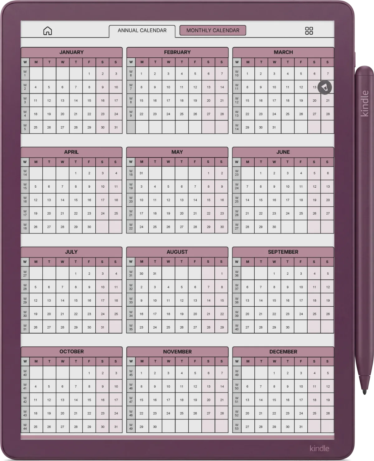 Kindle Scribe Colorsoft Daybook Planner The Daybook page 4