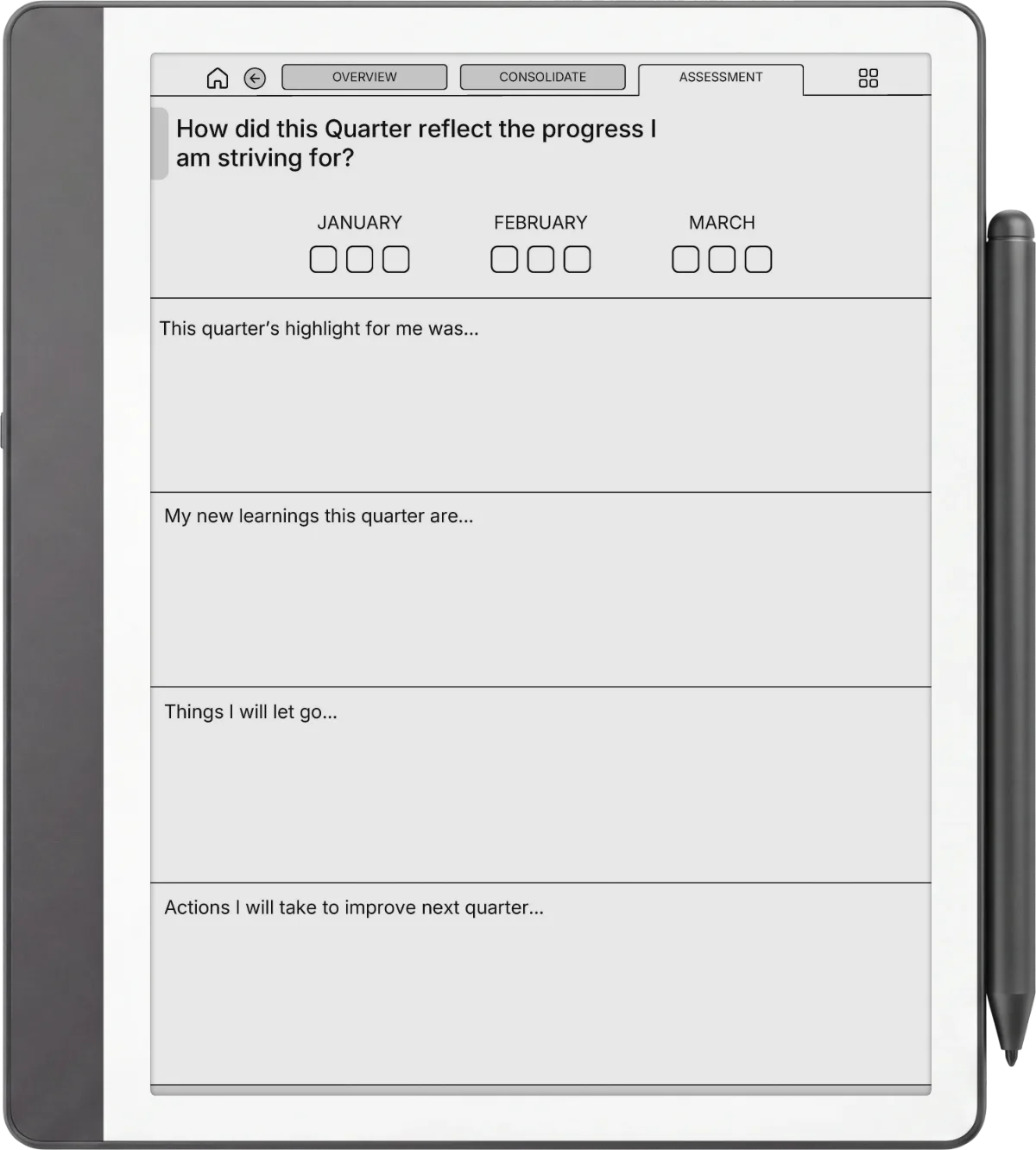 Kindle Scribe Daily Planner The Daily Planner page 5