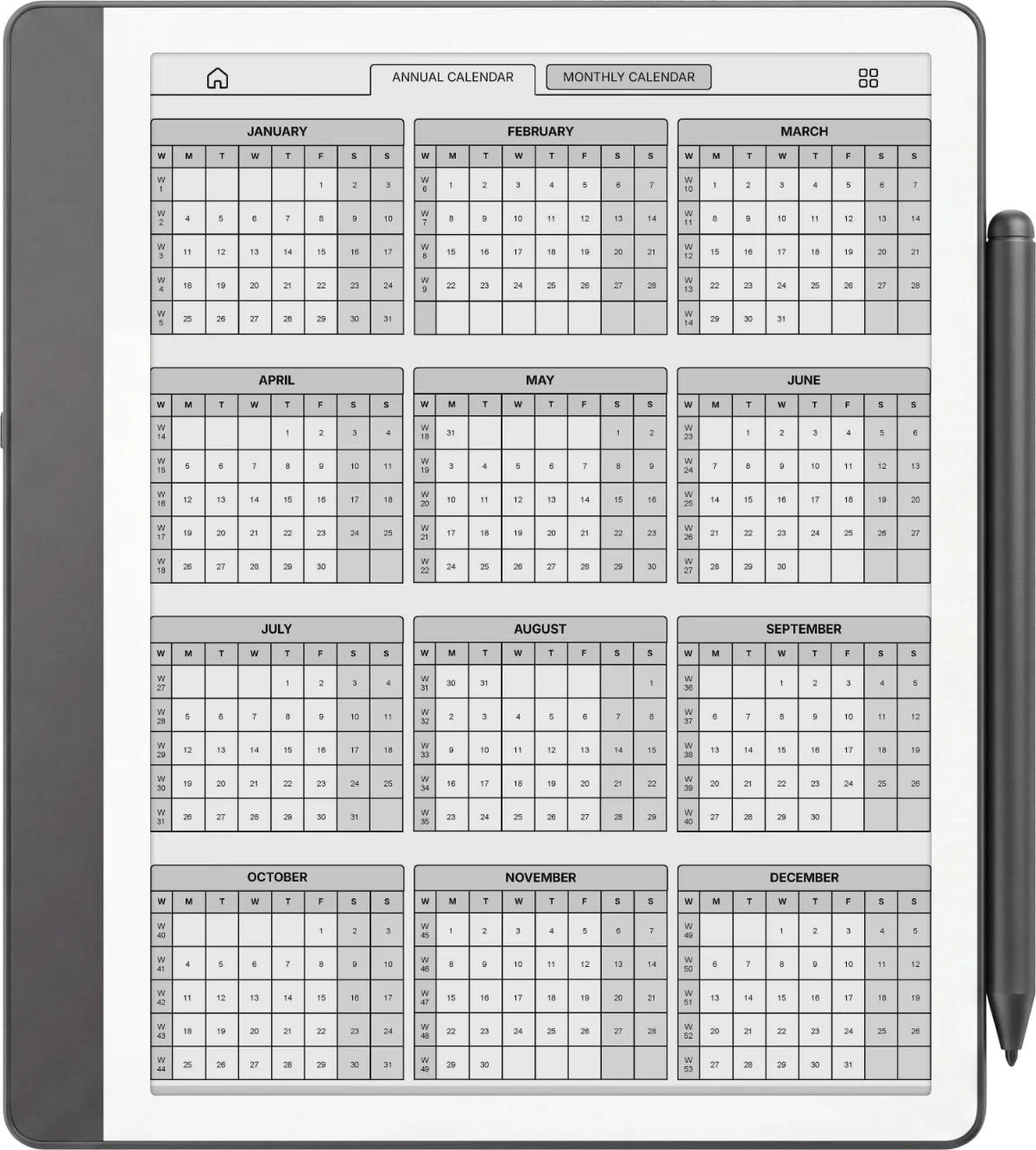 Kindle Scribe Daybook Planner The Daybook page 4