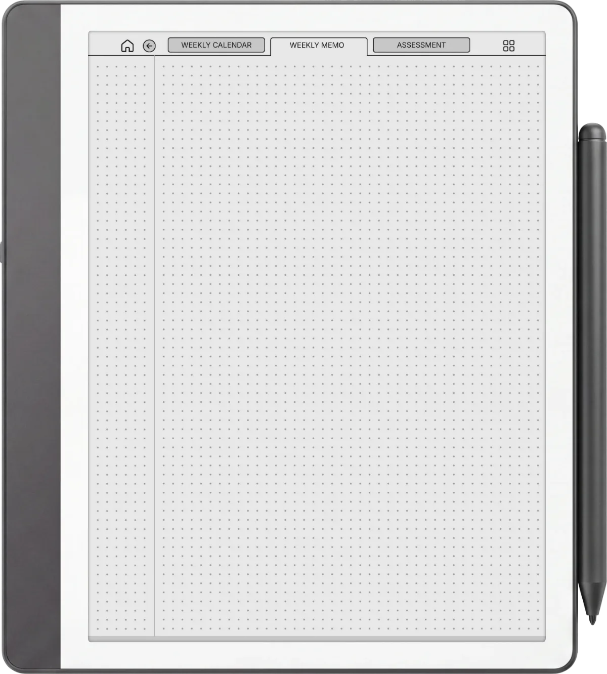 Kindle Scribe Weekly Planner The Weekly Planner page 4