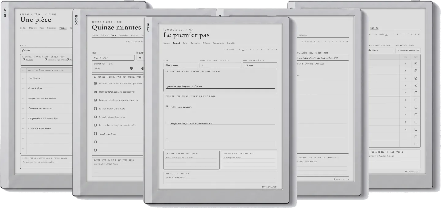 Planificateur de ménage TDAH