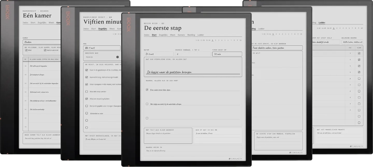 The Planner · ADHD-schoonmaakplanner