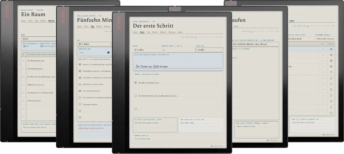 The Planner · ADHS-Putzplaner