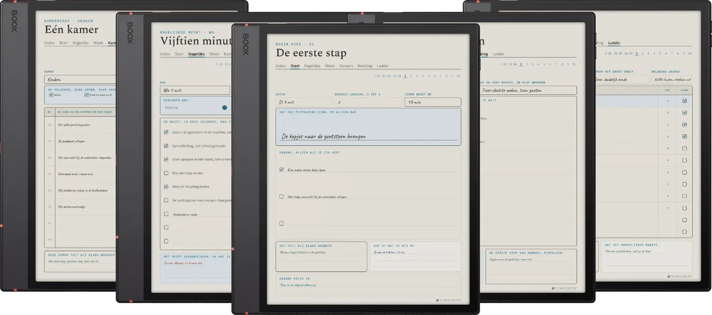 The Planner · ADHD-schoonmaakplanner