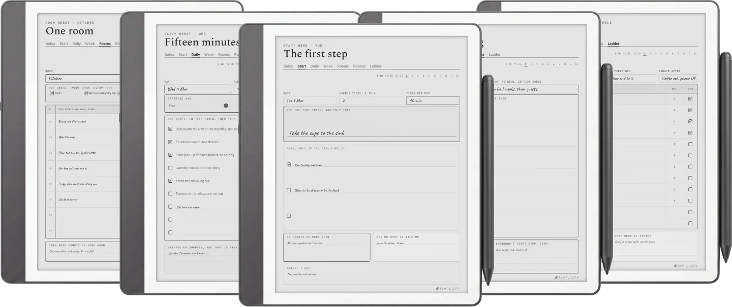 ADHD Cleaning Planner