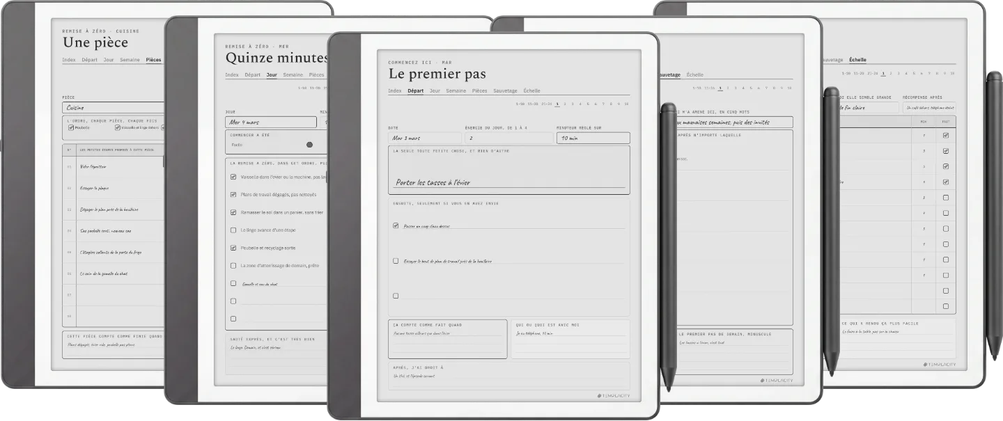 Planificateur de ménage TDAH