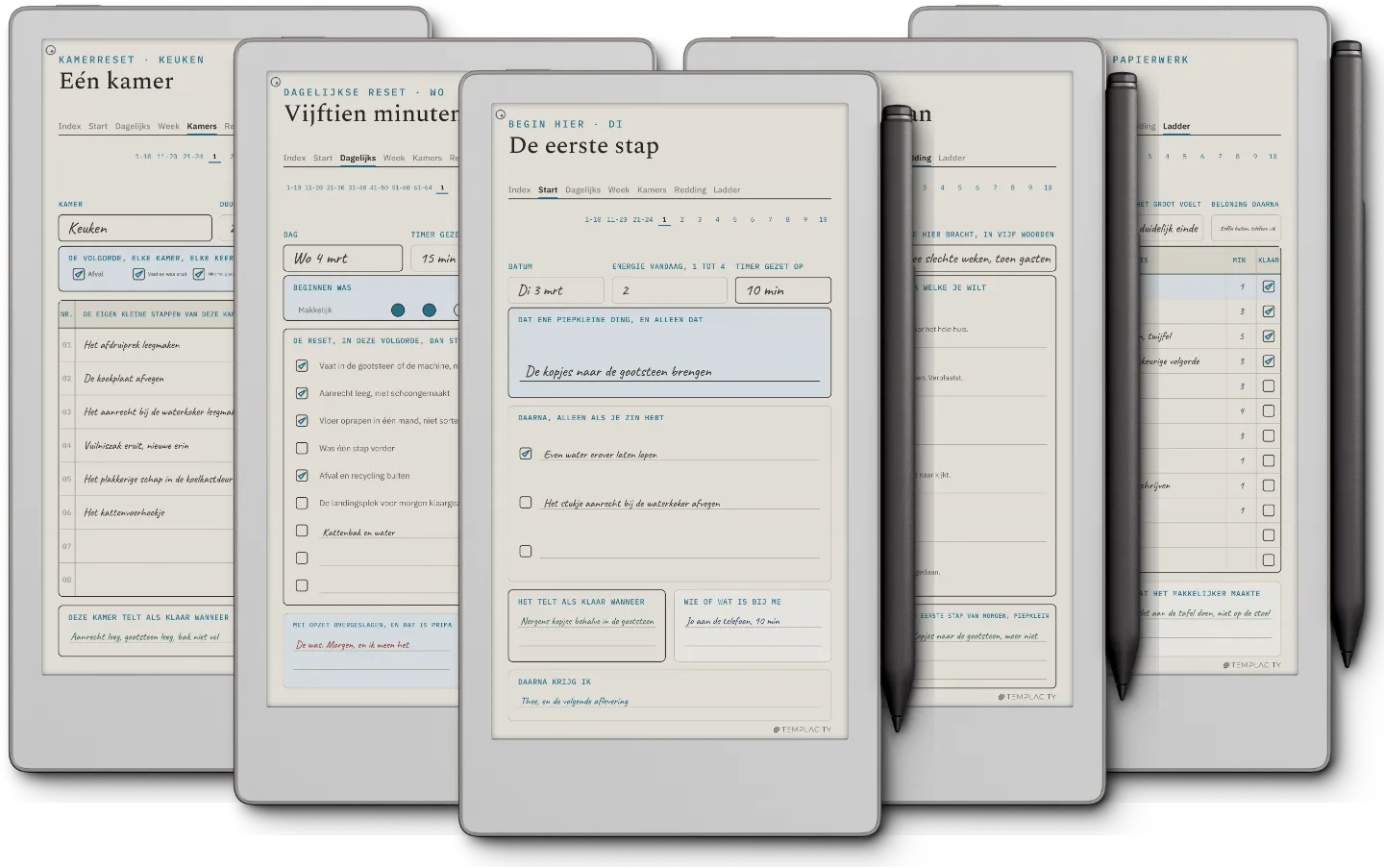 The Planner · ADHD-schoonmaakplanner