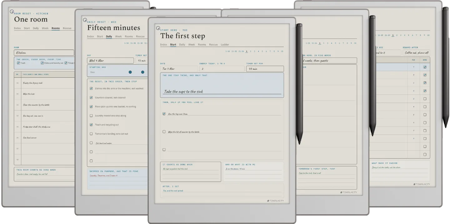 ADHD Cleaning Planner