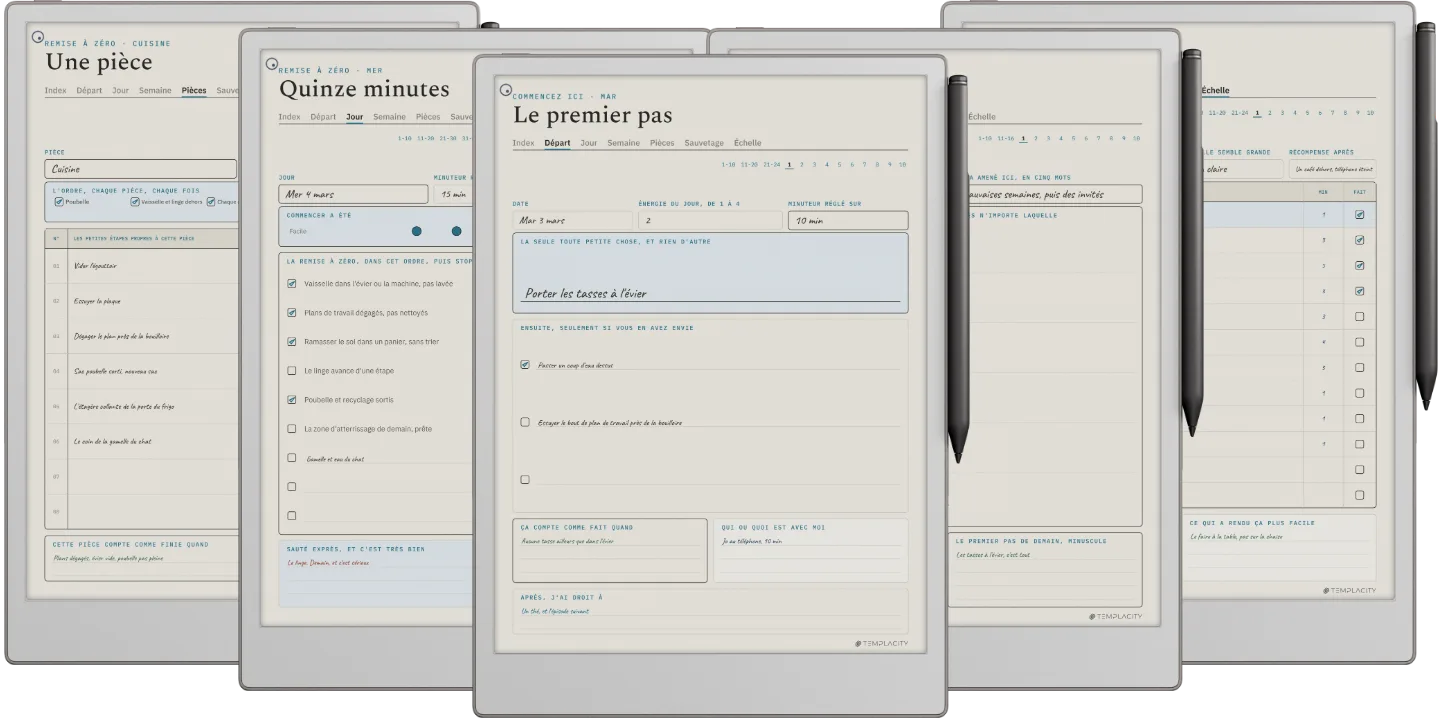 Planificateur de ménage TDAH