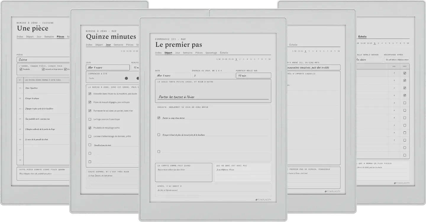 Planificateur de ménage TDAH