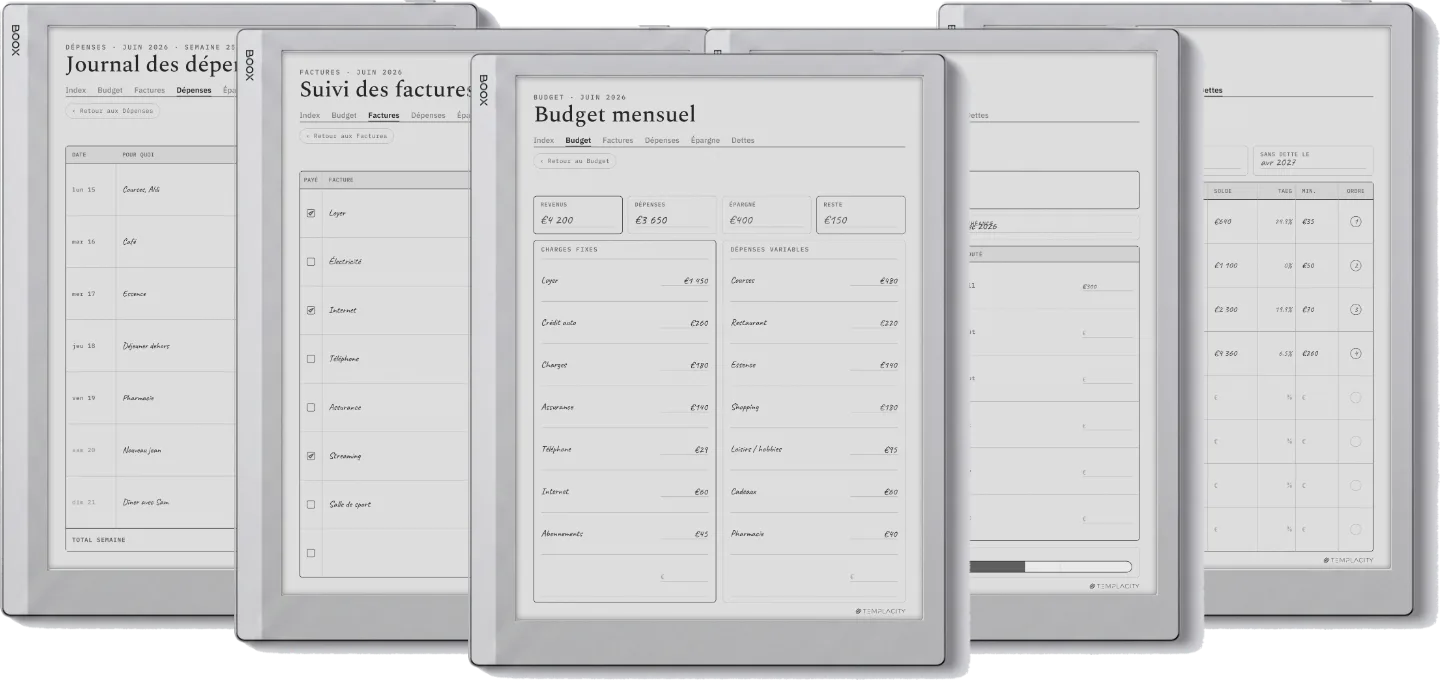 The Planner · Budget