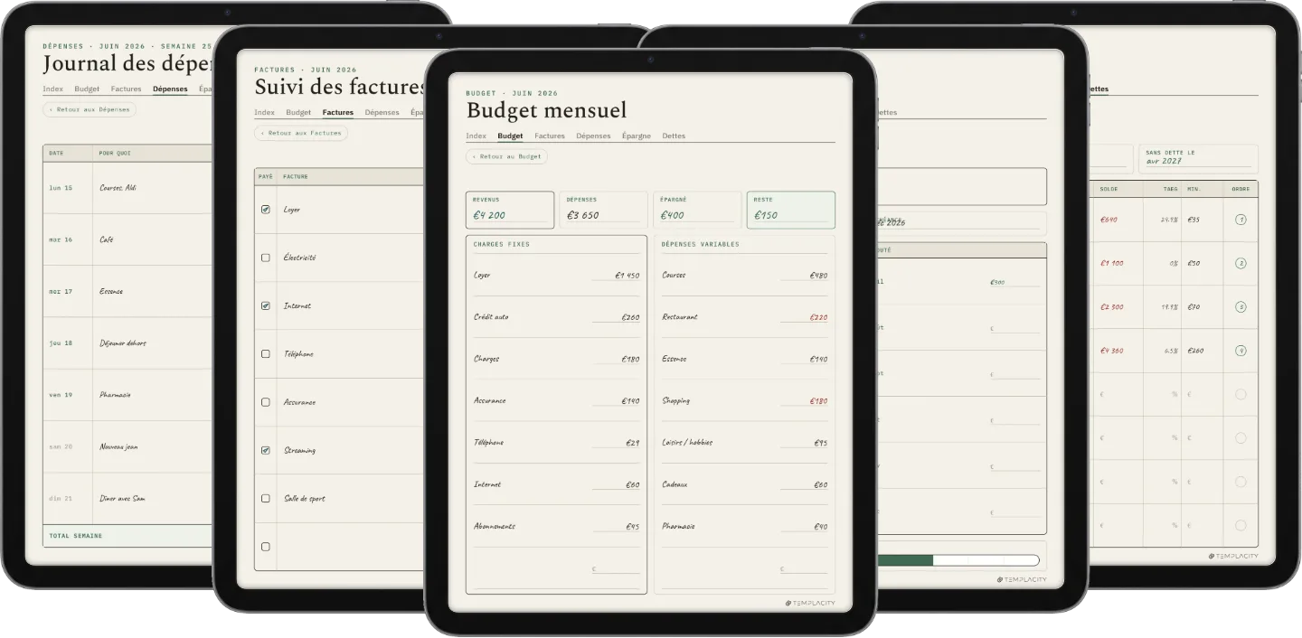 The Planner · Budget