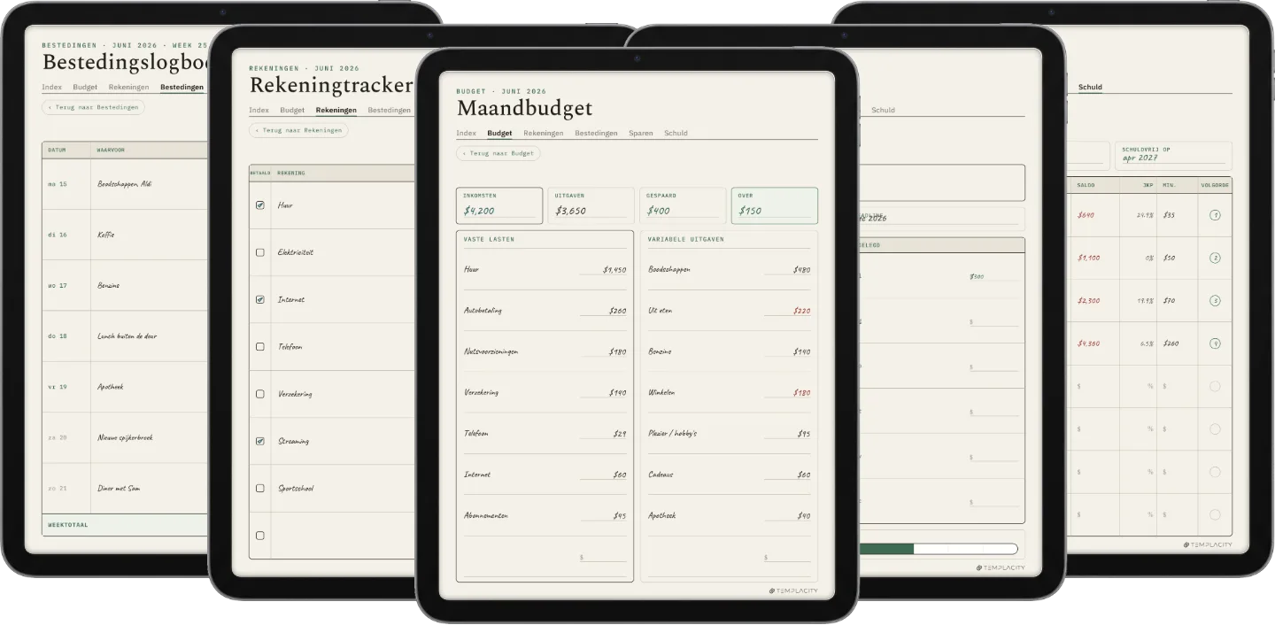 The Planner · Budget