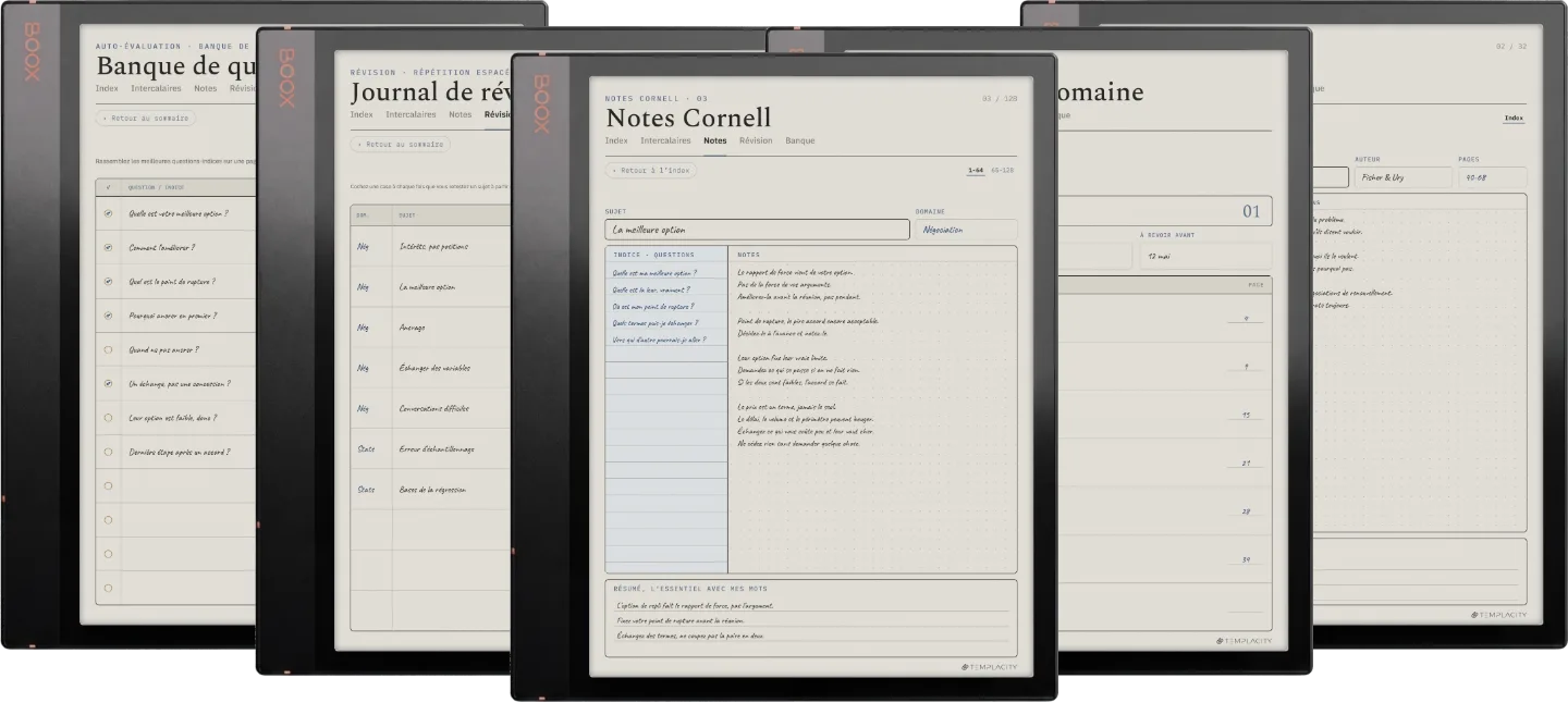 The Planner · Cornell Notes