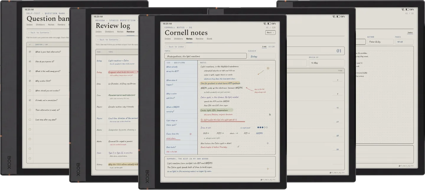 Cornell Notes Template