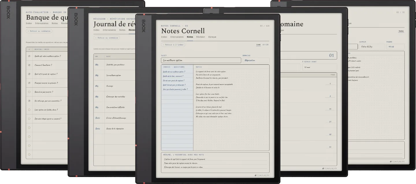 The Planner · Cornell Notes