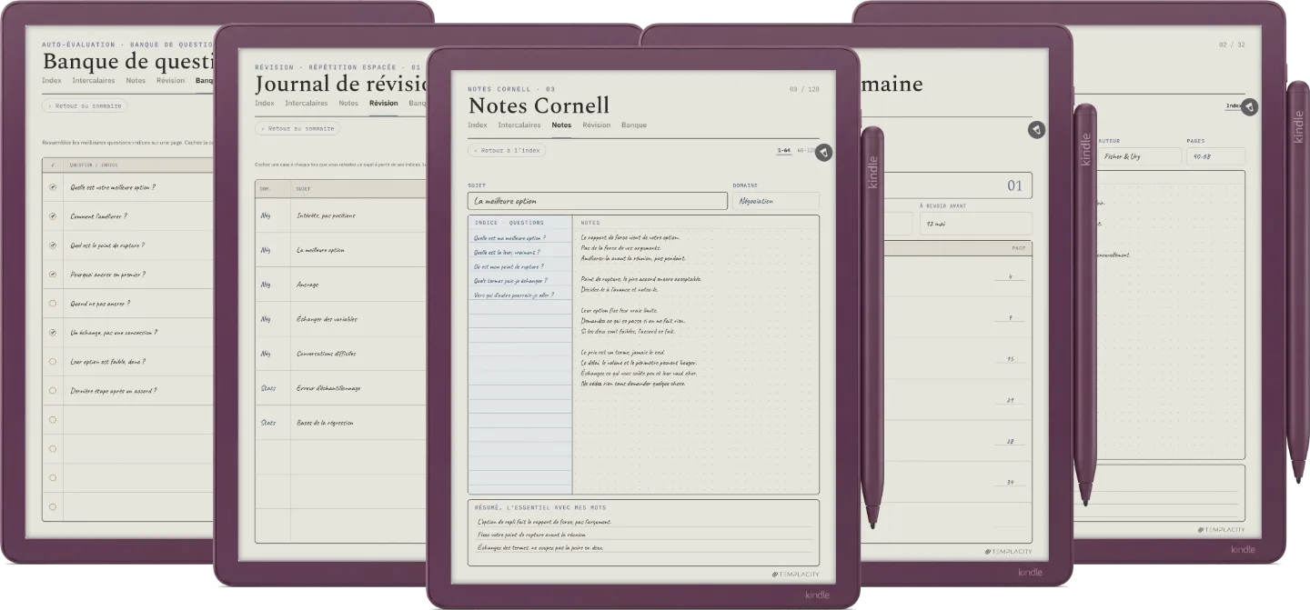 The Planner · Cornell Notes
