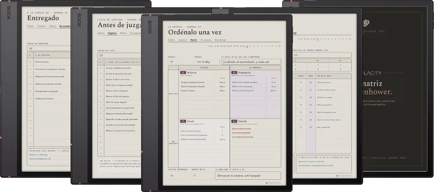 The Planner · Matriz de Eisenhower