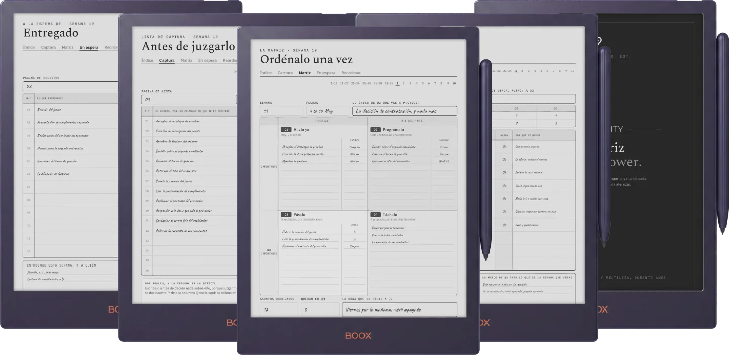The Planner · Matriz de Eisenhower