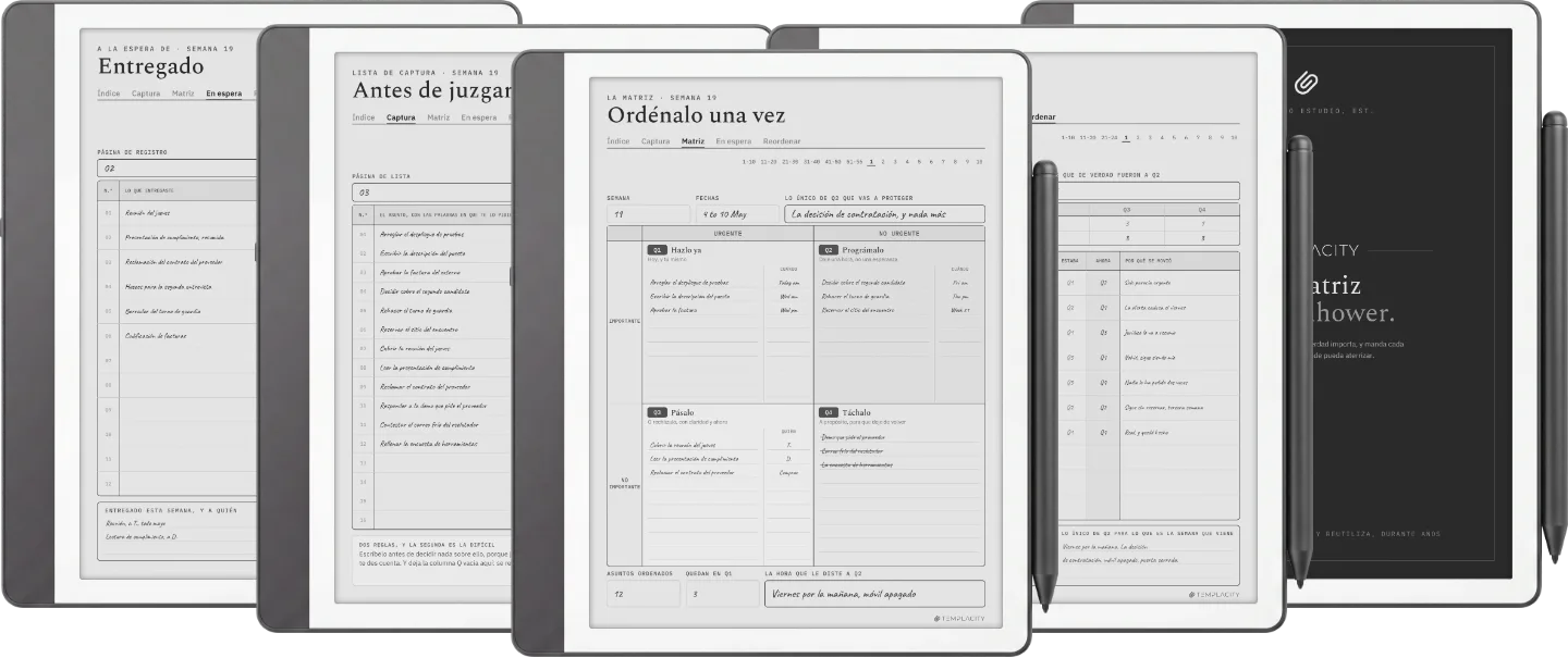 The Planner · Matriz de Eisenhower