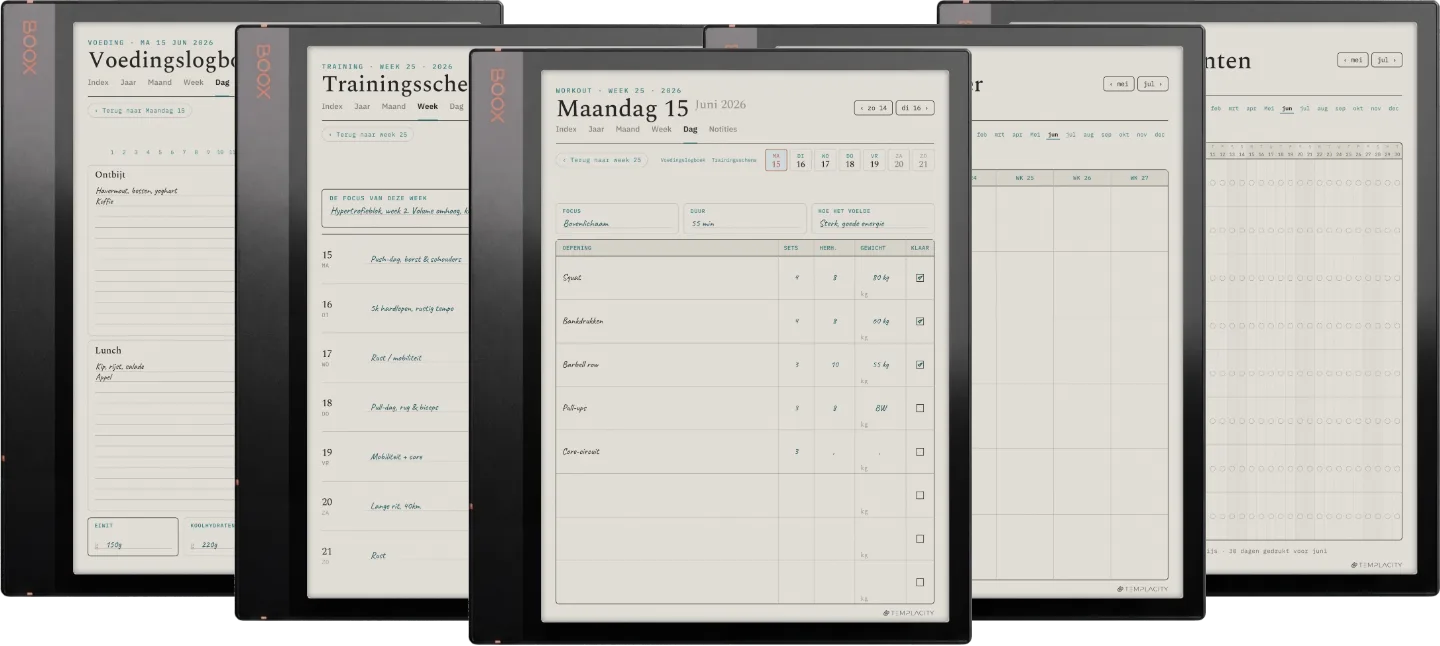 The Planner · Workout