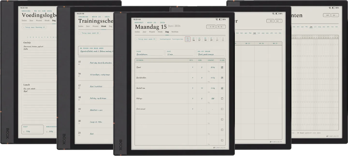 Digitale trainingsplanner