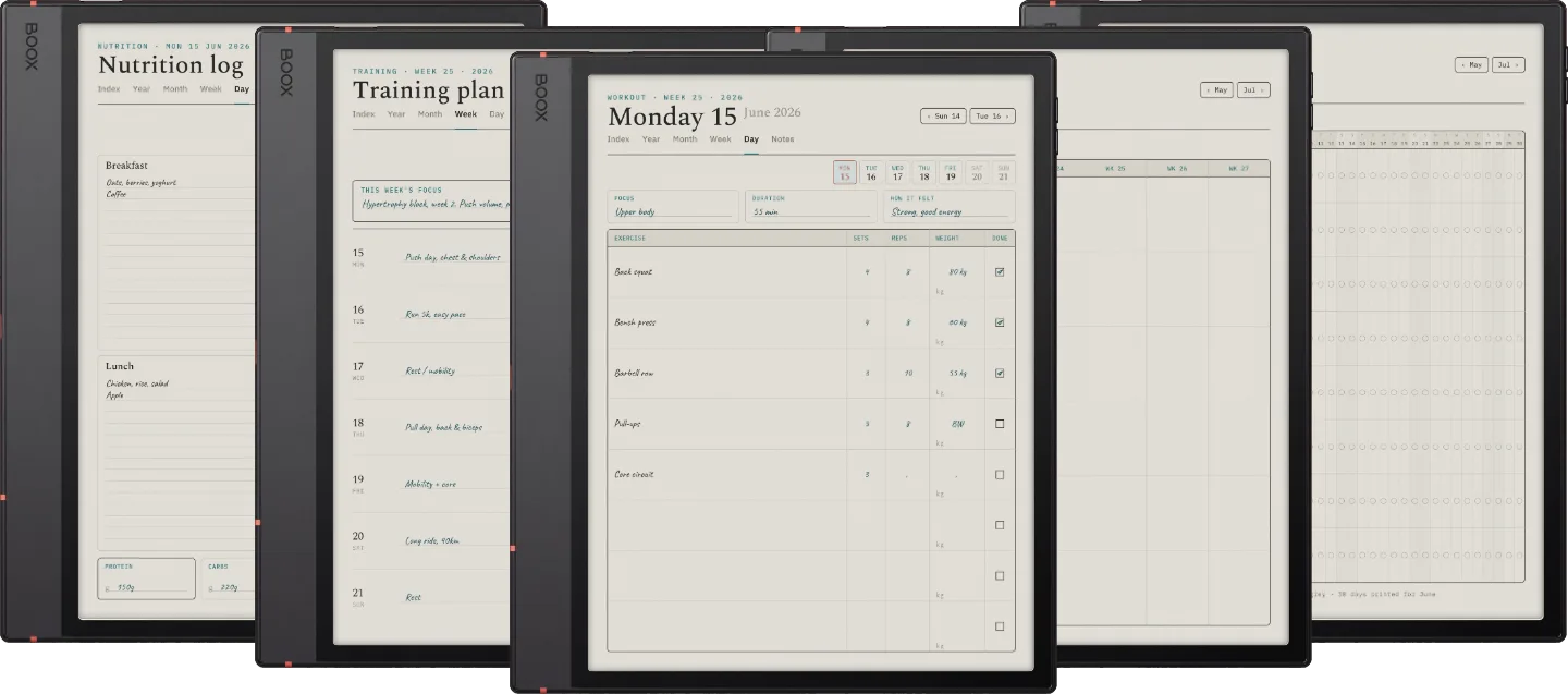 The Planner · Workout
